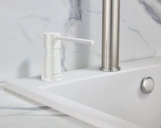 Дозатор для кухонной мойки Milacio MCU.935.WH белый